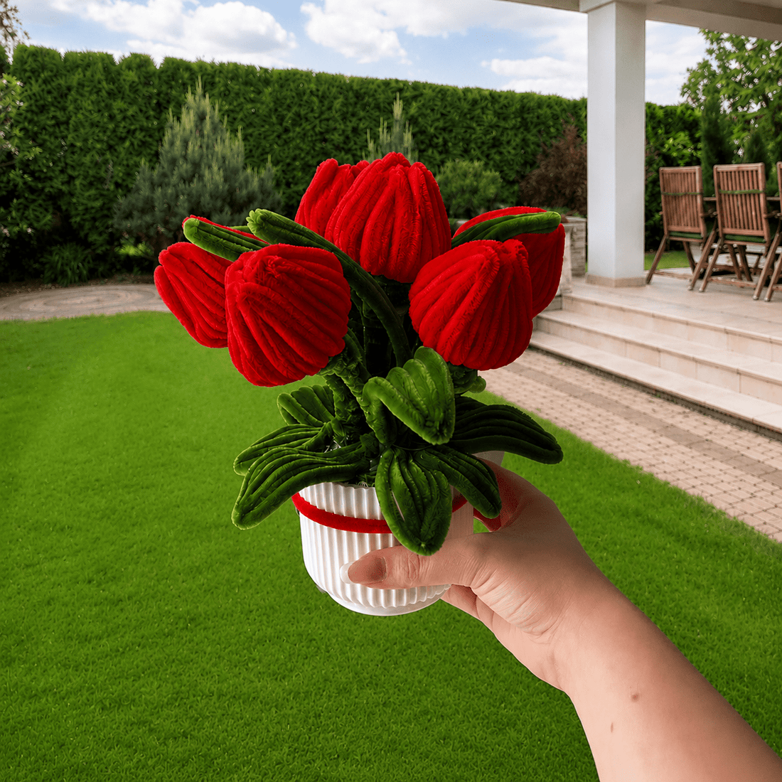 Fleurs en fil chenille : quelles sont leurs qualités pour un bouquet durable ?
