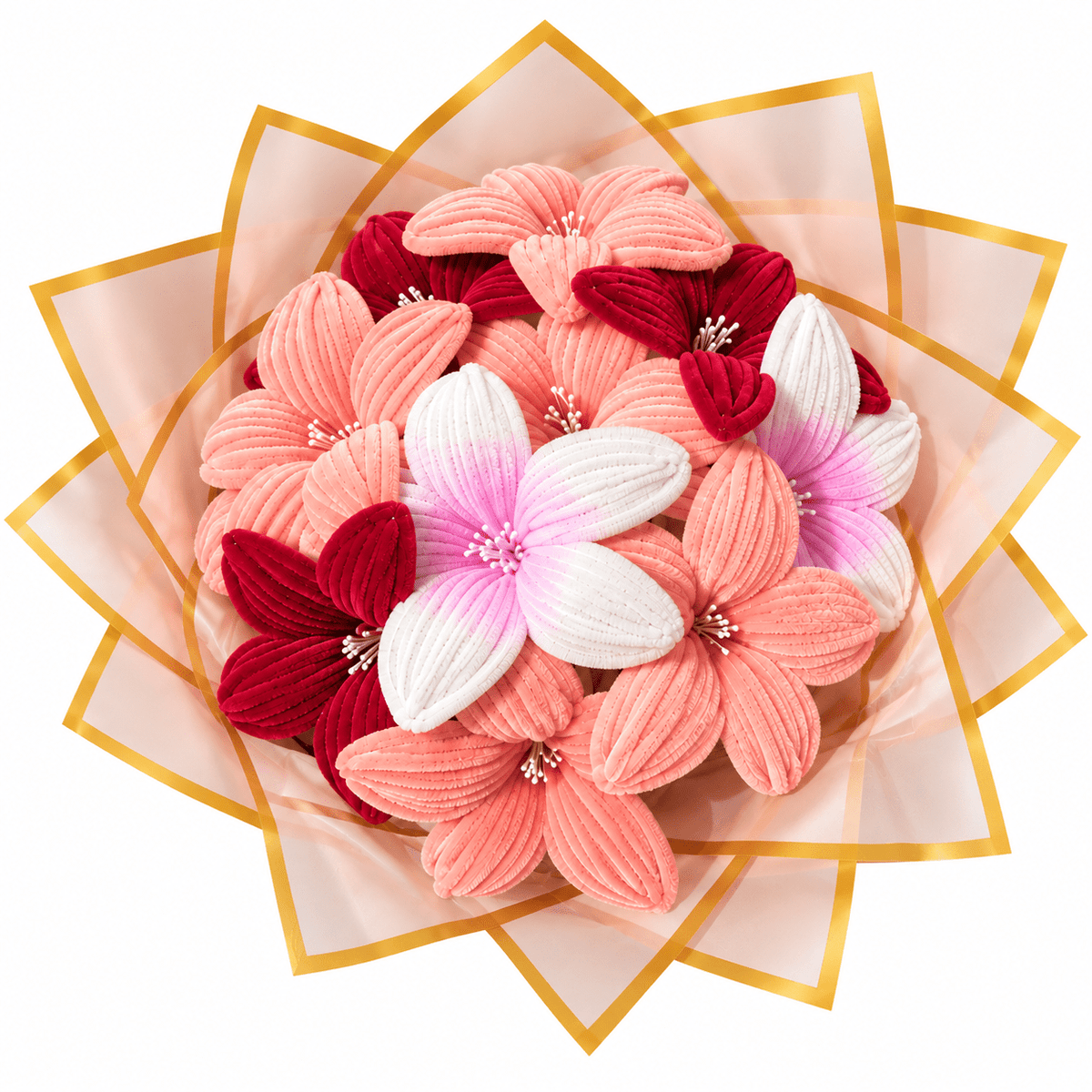 Bouquet de fleur « Glitter Pink »