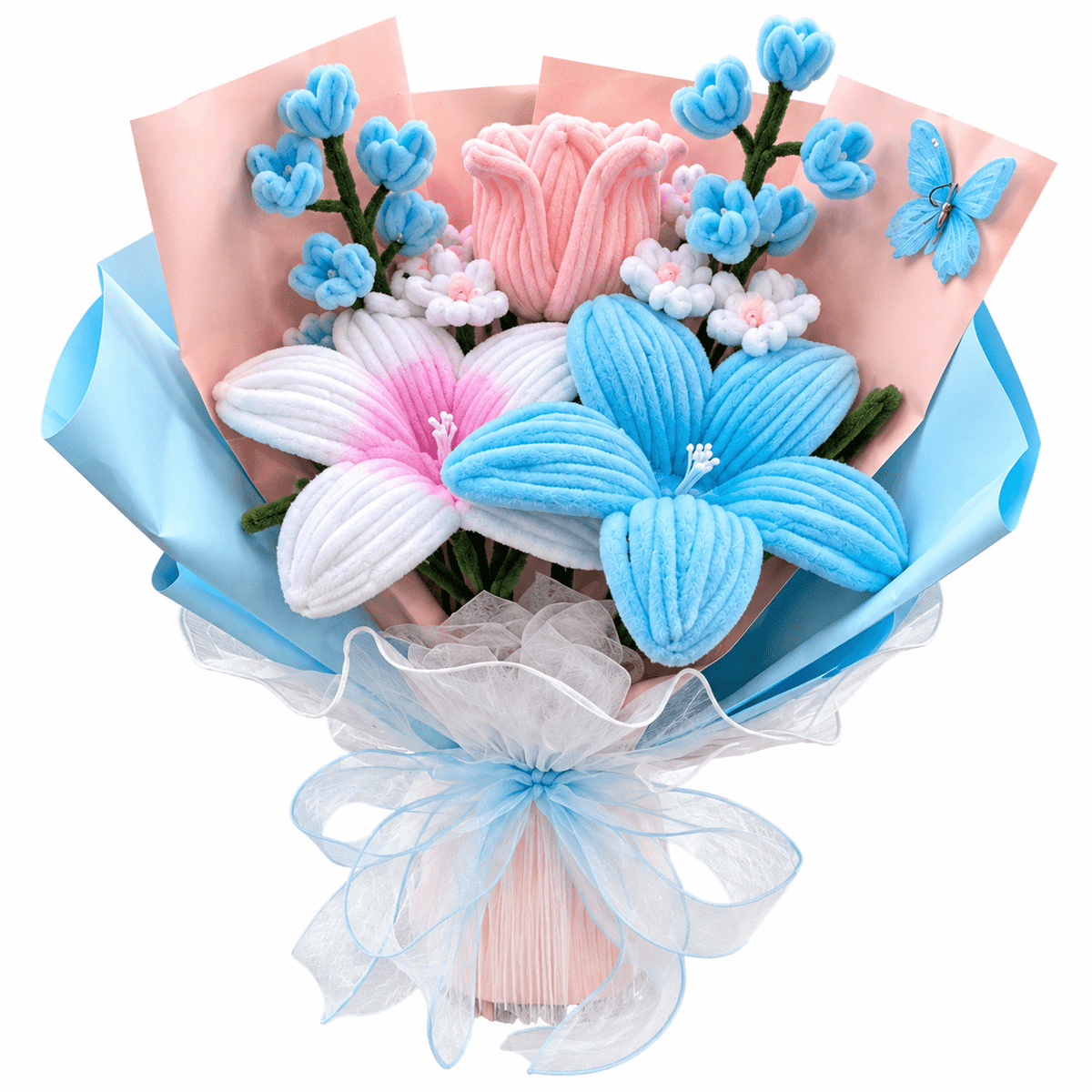 Bouquet de fleurs - "Pastel Dream"