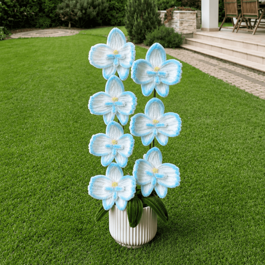 Composition florale - « Aqua Orchid » - Orchidées