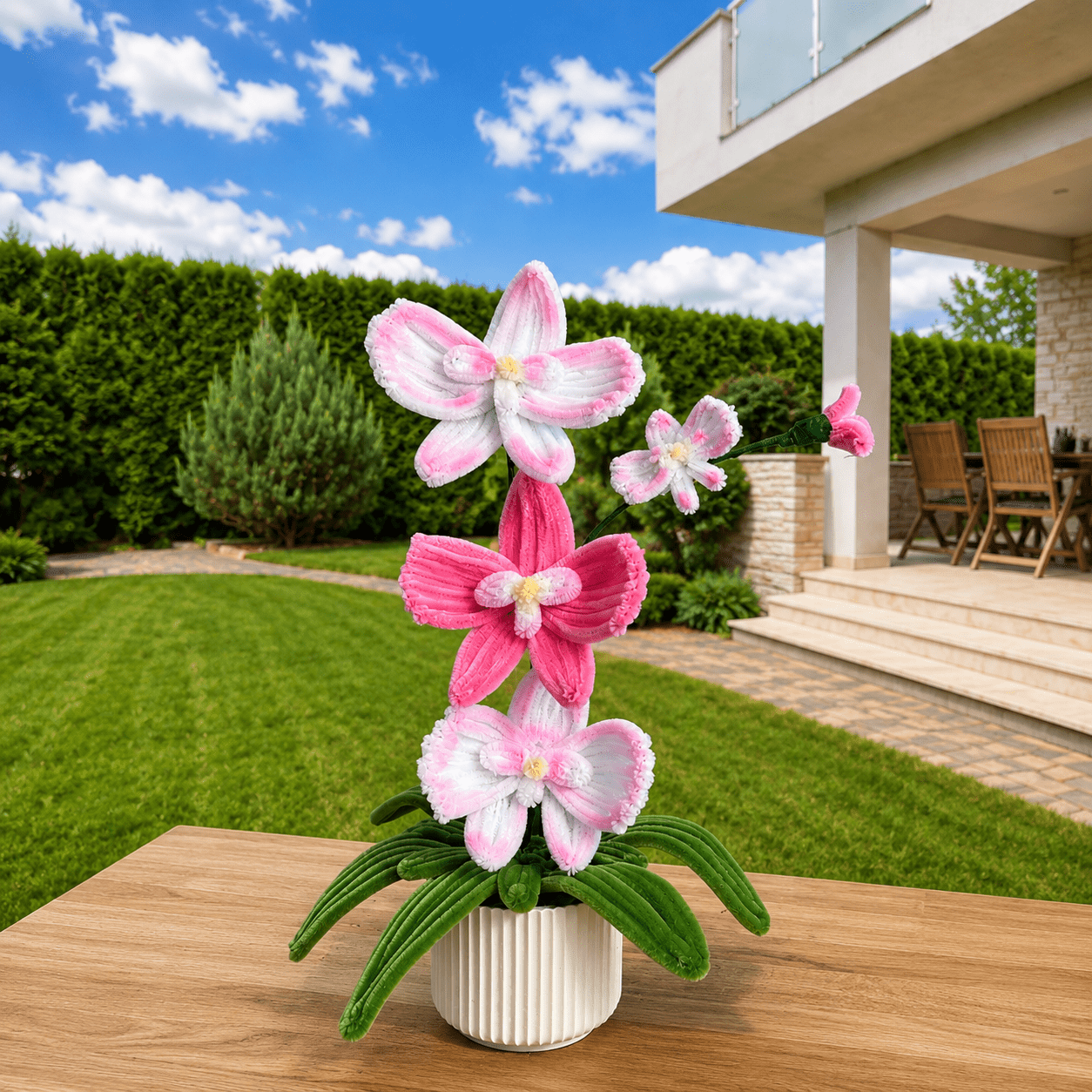 Composition florale d’orchidées - « Orchid Garden »