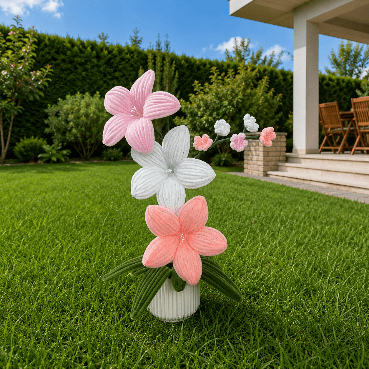 Composition florale - « Spring Pot »