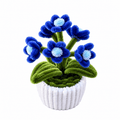 Mini Pot "Marguerite Bleu Nuit"