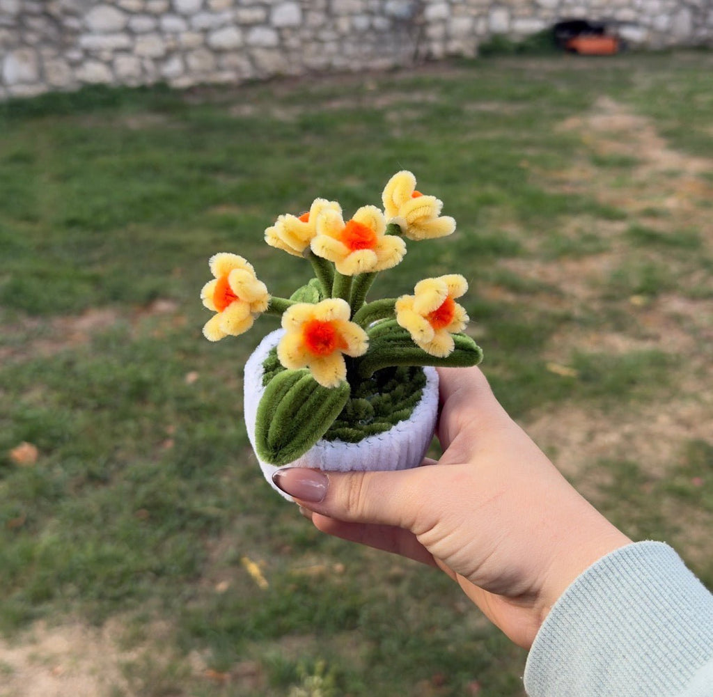 Mini Pot "Marguerite Jaune"1
