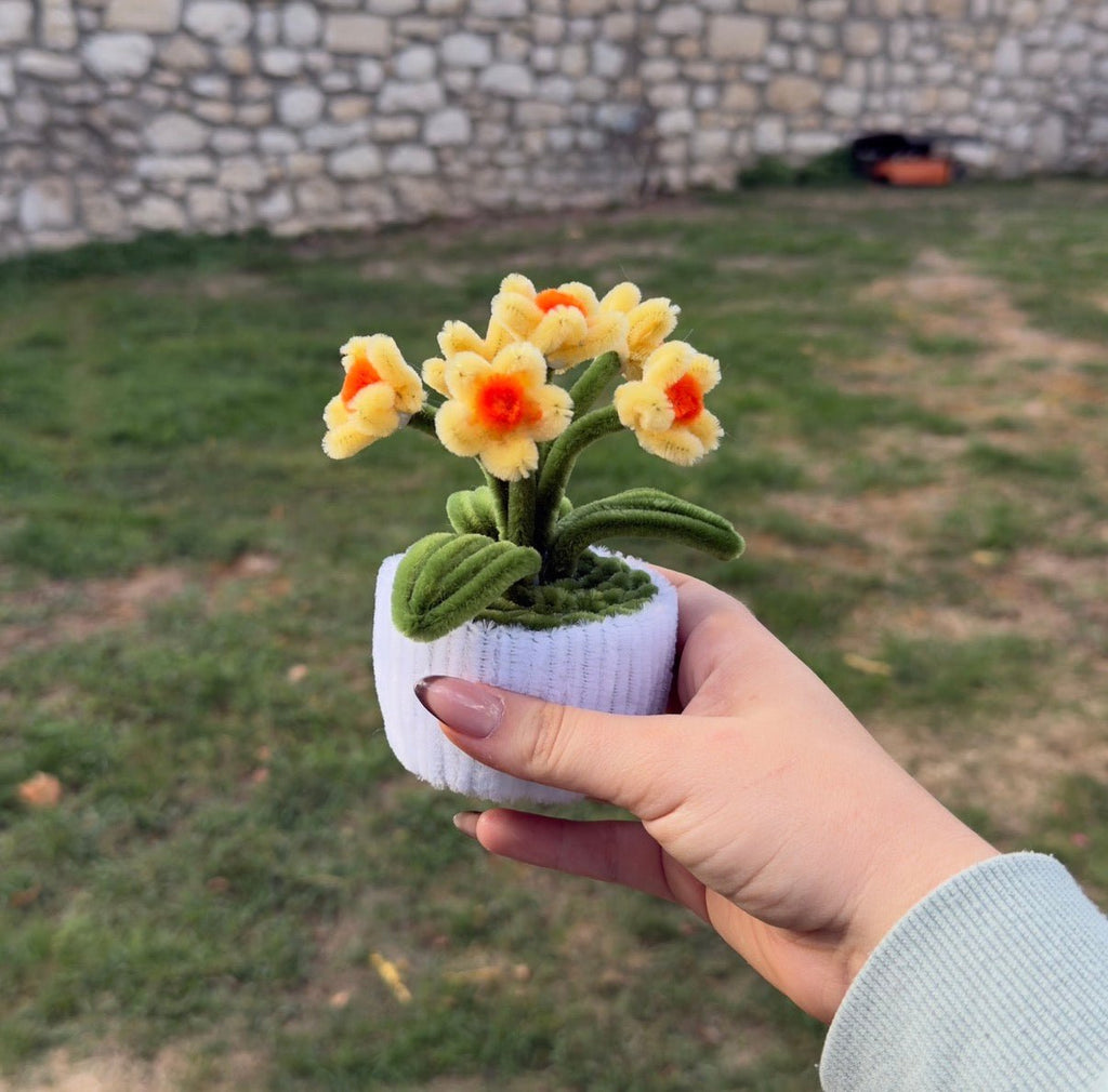 Mini Pot "Marguerite Jaune"2