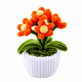 Mini Pot "Marguerite Orange"