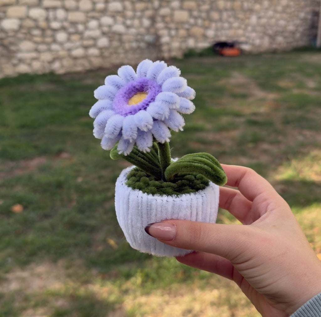 Mini Pot "Soleil Violet"2