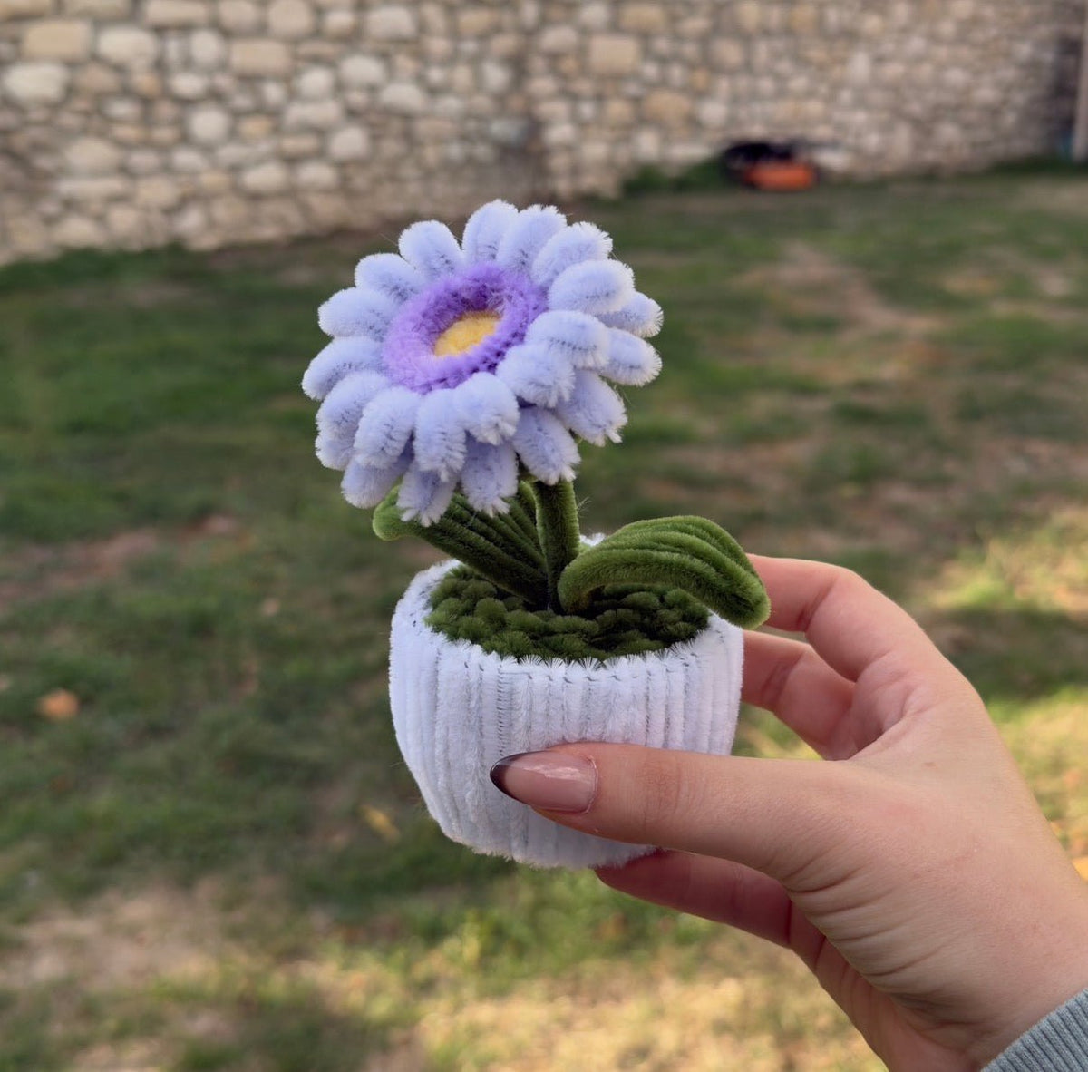 Mini Pot "Soleil Violet"2