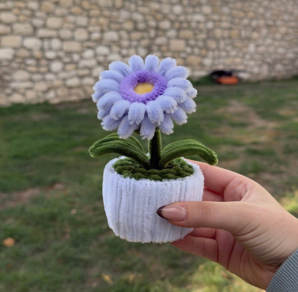 Mini Pot "Soleil Violet"1
