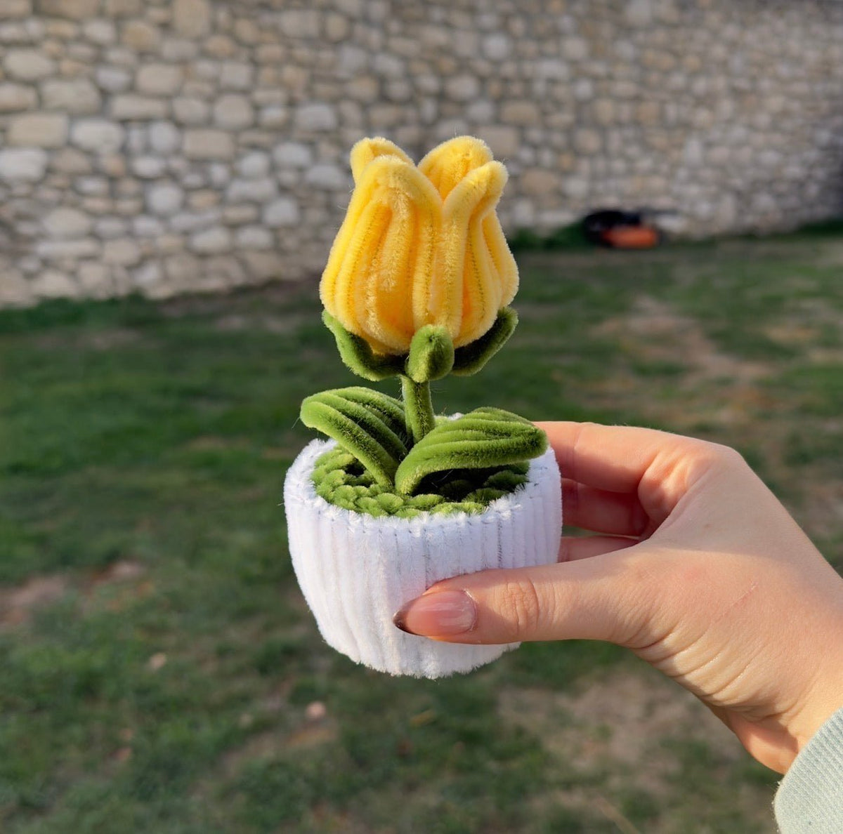 Mini Pot "Tulipe Jaune"1