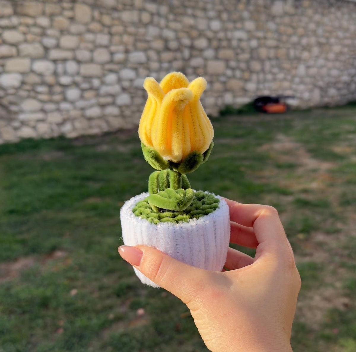 Mini Pot "Tulipe Jaune"2