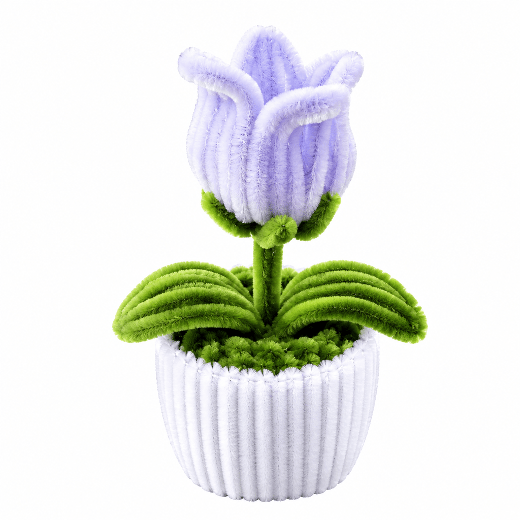 Mini Pot "Tulipe Violet Pastel"